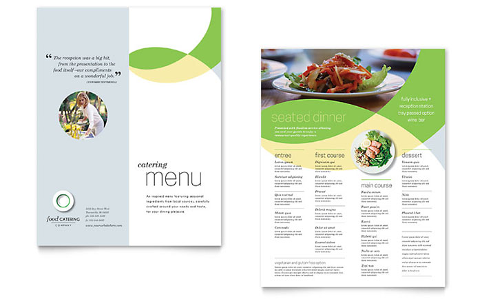 Catering menu template free download windows 7
